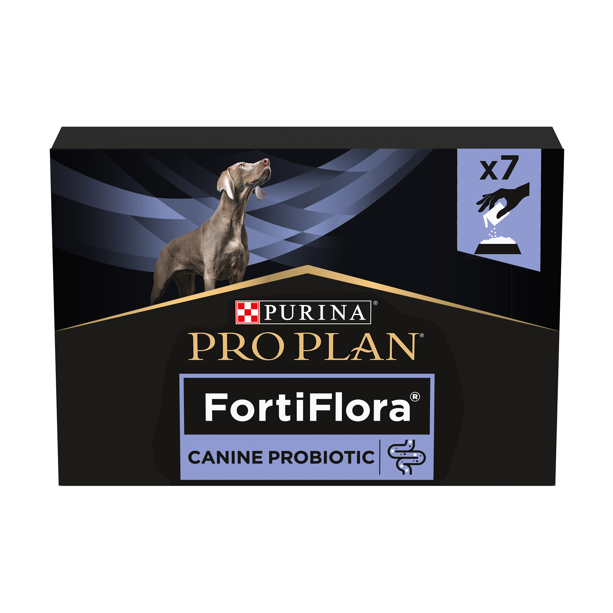 Пробіотик для дорослих собак та цуценят Pro Plan FortiFlora для підтримання нормальної міклофлори шлунково-кишкового тракту, 7*1 г